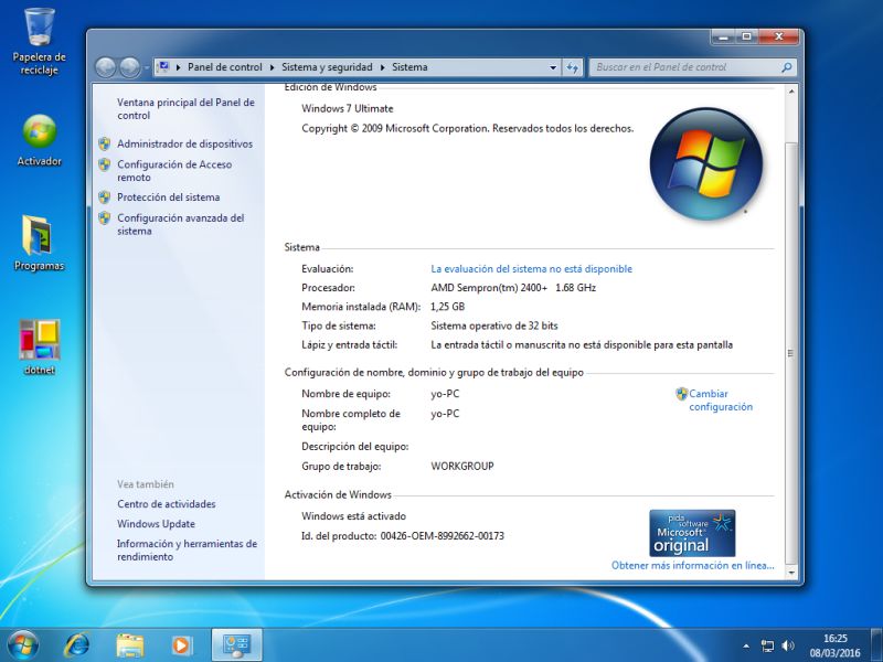 Windows 7 Ultimate SP1 Super Lite 0,98GB x64
